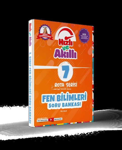 7. Sınıf Fen Bilimleri Rota Soru Bankası Hızlı ve Akıllı Tammat Yayıncılık ürün görseli 1