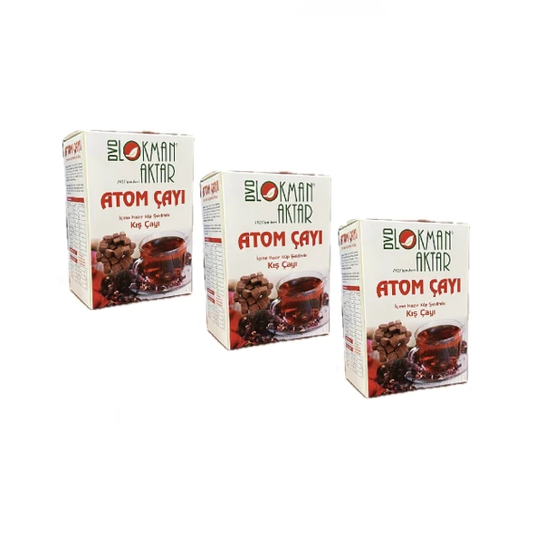 Atom Kış Çayı 3 Adet x180 G, Lokman Aktar ürün görseli 1