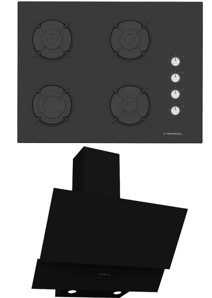 Termikel Ankastre Set (BH P7144C B + CH C6532C BB) ürün görseli 1