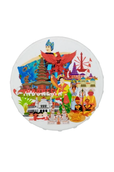 Endonezya Temalı Magnet Kapak Açacak - Resim 4