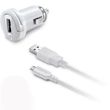 Cellularline Micro USB Araç Şarjı 2A(Kablo+Adaptör) ürün görseli 1