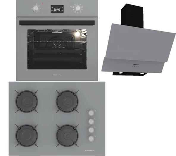 Termikel Ankastre Set (BO O6555C A + BH P7144C A + CH C6532C BA) ürün görseli 1