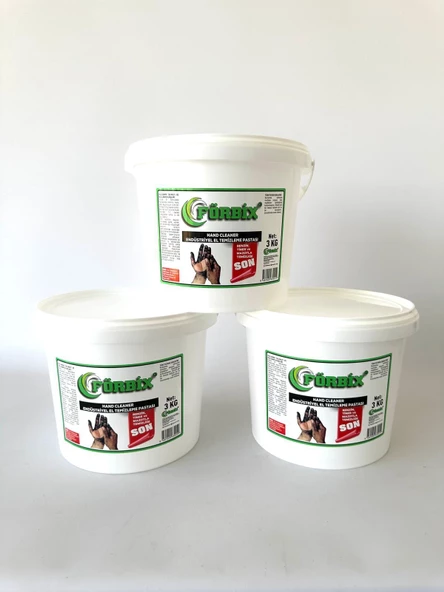 FORBİX ENDÜSTRİYEL EL TEMİZLEME PASTASI 3 ADET 3 KG ürün görseli 1