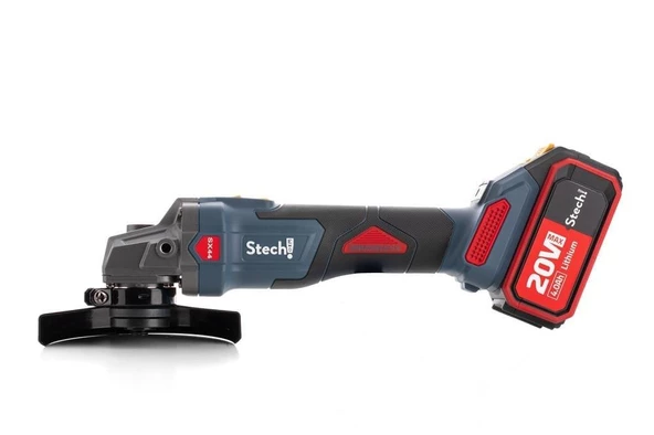 StechEnd SX44 2x4Ah Akülü Avuç Taşlama 125mm ürün görseli 1