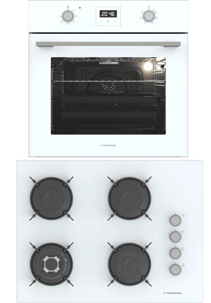 Termikel Ankastre Set (BO O64D5C W + BH P7194C W) ürün görseli 1