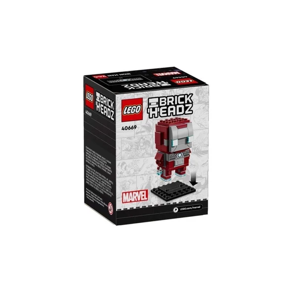 LEGO Brickheadz 40669 Iron Man Mk5 (101 Parça) - Resim 2