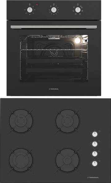 Termikel Ankastre Set (BO O6435C B + BH P7144C B) ürün görseli 1