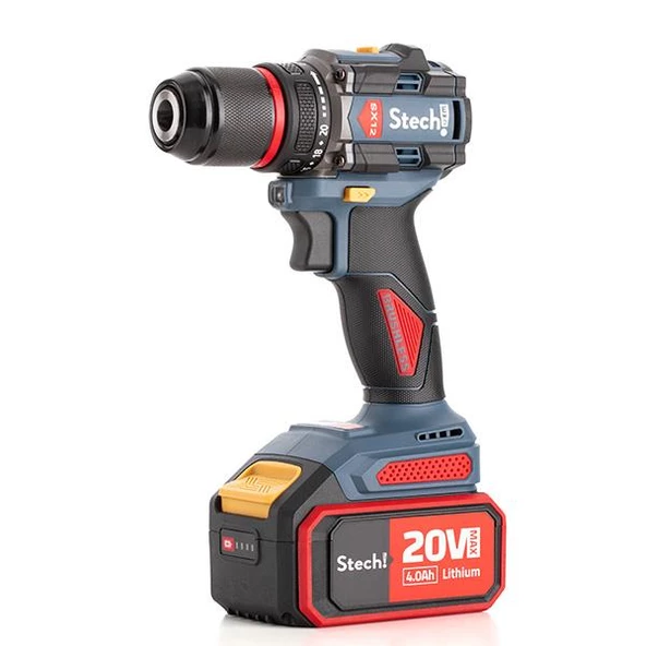 Stechend SX12 2x4Ah Akülü Matkap ürün görseli 1