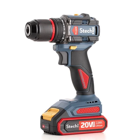 Stechend SX12 2x2Ah Akülü Matkap ürün görseli 1
