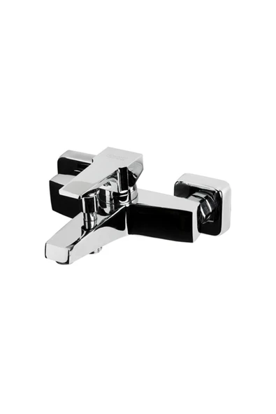 Newarc Aqua Krom Banyo Bataryası ve Aqua Sürgülü Üst Takımı 2'li Set 941511-430525 ürün görseli 1