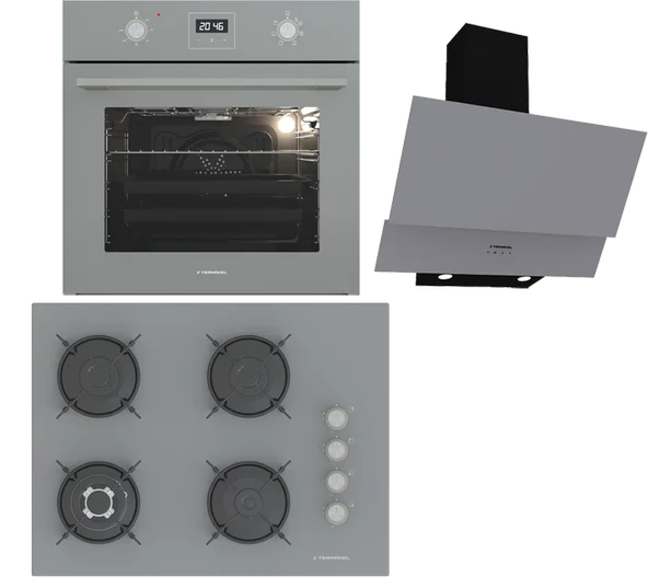 Termikel Ankastre Set (BO O64D5C A + BH P7194C A + CH C6532C BA) ürün görseli 1