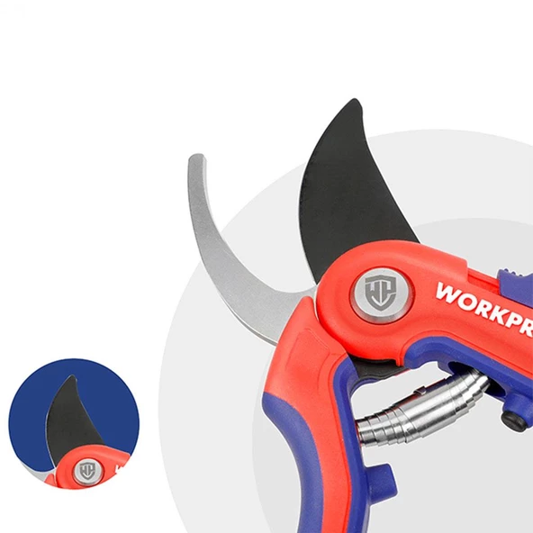WORKPRO WP332009 Profesyonel Bağ Bahçe Dal Budama Makası - Resim 3