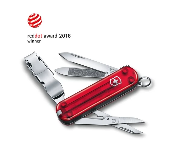 Victorinox 0.6463.T NailClip 580 Tırnak Makaslı Çakı ürün görseli 1