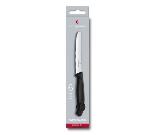 Victorinox 6.7833.6 SwissClassic 6lı Domates & Masa Bıçağı (Blisterli) ürün görseli 1