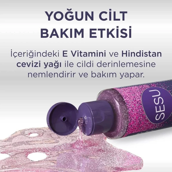Sesu Simli Vücut Bakım Yağı 150 Ml ürün görseli 1