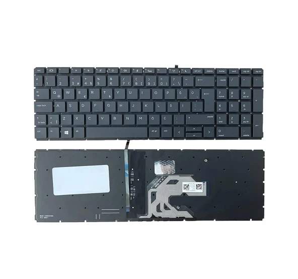 Hp ProBook 8VT78ES Klavye Tuş Takımı Siyah TR Aydınlatmalı ürün görseli 1