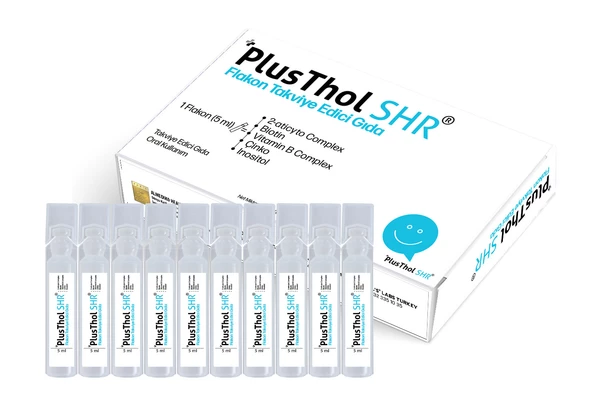 PLUSTHOL SHR (PT1) Flakon Takviye Edici Gıda - 30 Adet 5 ml Flakon ürün görseli 1