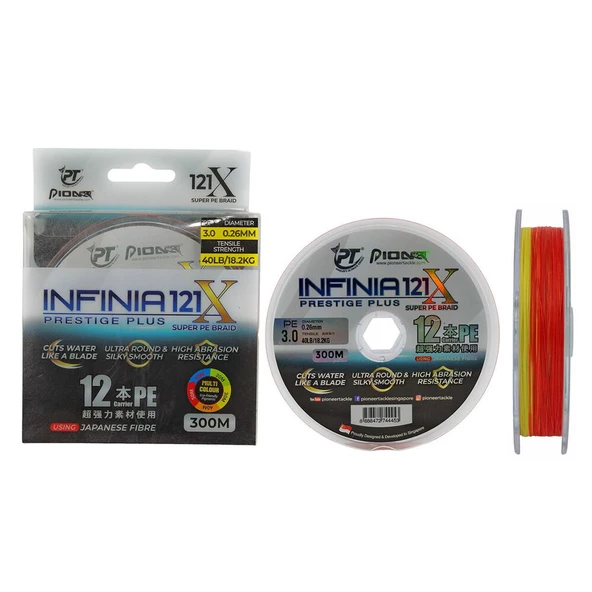 Pioneer İnfinia 12X 0,26mm 300 M Multicolor ürün görseli 1