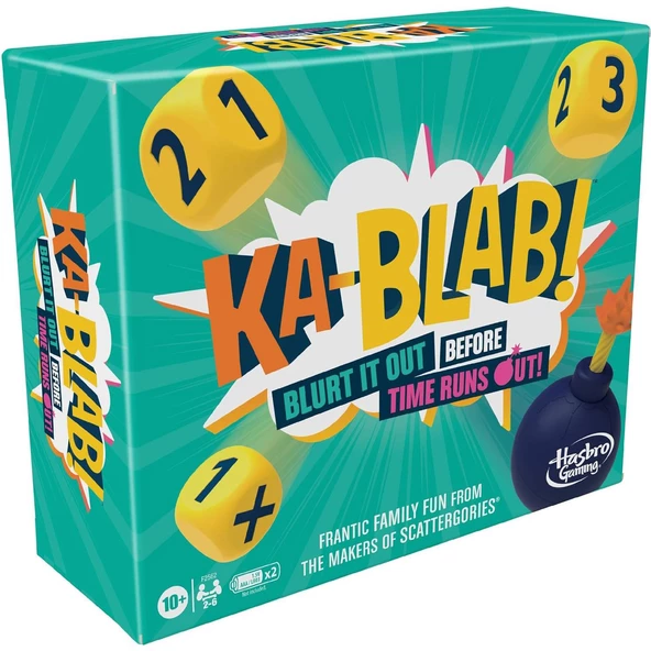 Ka-Blab! (English Version) Game for Families, Teens and Kids Ages 10 and Up, Family-Friendly Party Game ürün görseli 1