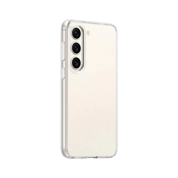 Samsung Galaxy S23 Plus Kılıf Ultra İnce Sert Kamera Çıkıntılı Şeffaf Vonn Kapak ürün görseli 1