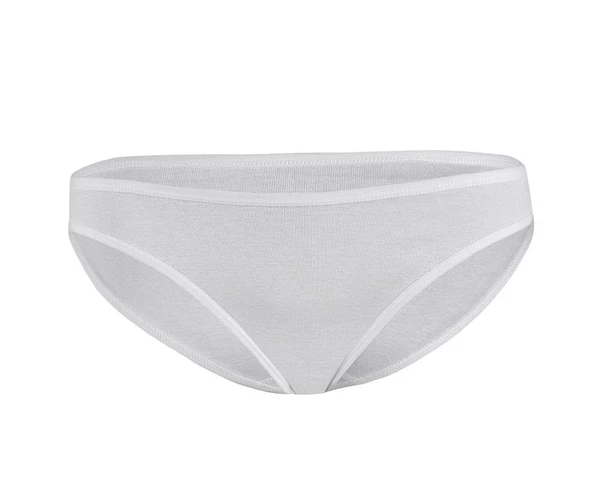 12 Adet Yıldız Bayan Ribana Bikini Külot Slip Beyaz 2122 ürün görseli 1
