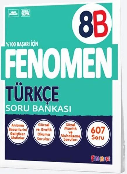 8. Sınıf LGS Türkçe B Fenomen Soru Bankası Fenomen Okul Yayınları ürün görseli 1
