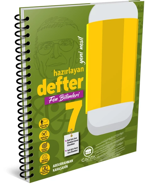 Çanta 2025 7. Sınıf Fen Bilimleri Hazırlayan Defter ürün görseli 1