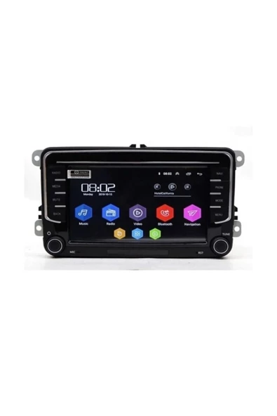Navigold Volkswagen polo 7"İnch Uyumlu Android Multimedya 4Gb Ram 64Gb Hafıza Carplayli Navigasyon Usb Bt ürün görseli 1