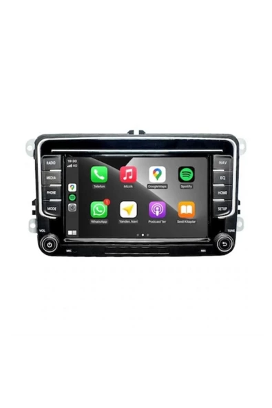 Navigold Volkswagen Jetta 7"İnch Uyumlu Android Multimedya 4Gb Ram 64Gb Hafıza Carplayli Usb Bt Navigasyon ürün görseli 1