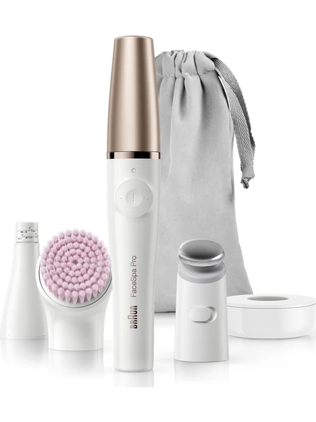 Braun FaceSpa Pro 912 Epilatör - Evde güzellik salonu güzelliği için 3'ü 1 arada yüz epilasyonu, canlandırma ve cilt bakımı sistemi ürün görseli 1