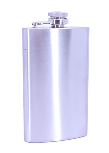 Mat Krom Cep Matarası-Hip Flask 6 OZ ürün görseli 1