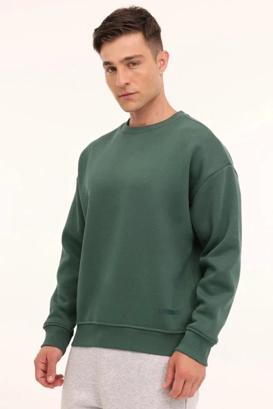 LUMBERJACK MB ROS 16HS108 4PR ERKEK OVERSIZE POLAR SWEATSHIRT ürün görseli 1