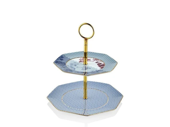 LAMEDORE TEA DELİGHT KURABİYELİK REGENCY DAMASK 1 ADET ürün görseli 1