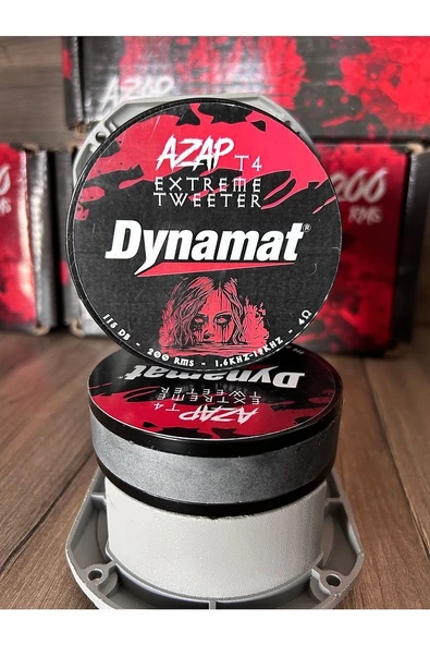 Dynamat Azap T4 Extreme Tweeter Tiz - Resim 3