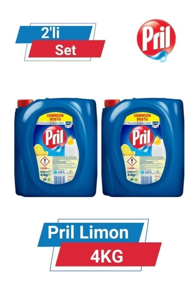 PRİL LİMON 4KG 2'li Set ürün görseli 1