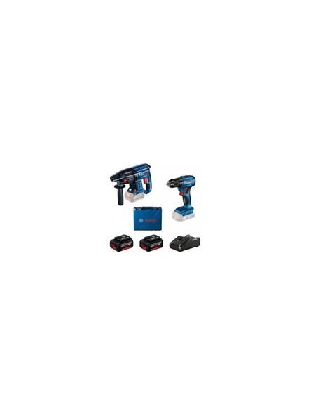 BOSCH GSR 185 VİDALAMA+ BOSCH GBH 180 KIRICI DEL. ürün görseli 1