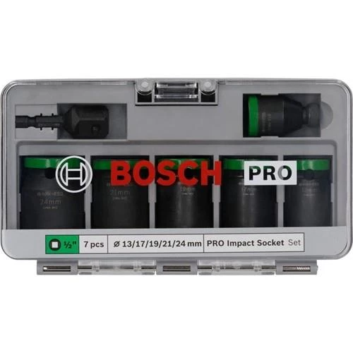 Bosch PRO Impact Lokma Ucu Seti 1/2" 7li - Resim 2