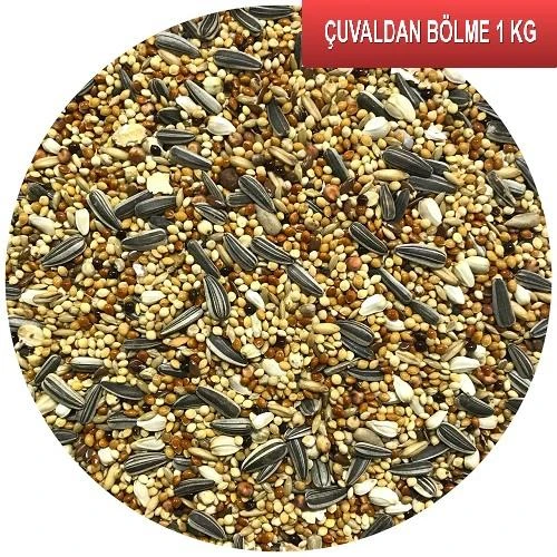 Fizzy Paraket Küçük Papağan Kuş Yemi 1 kg Çuvaldan Bölme ürün görseli 1