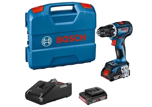 Bosch GSR 18V-90 C 2 X 2 Ah Akülü Vidalama ürün görseli 1