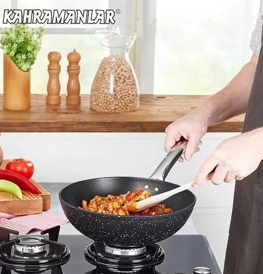 Kahraman KAH 3171 Titanyum Wok Tava 28 Cm ürün görseli 1
