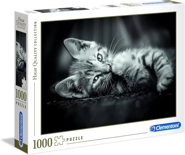 Clementoni 39422 Kedi Yavruları HQC 1000 Parça Yapboz ürün görseli 1