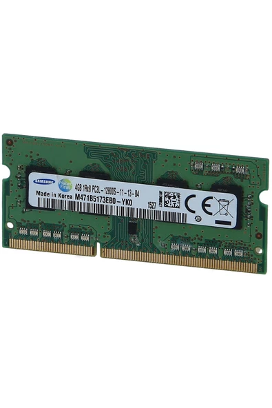 Samsung   M471B5173EB0-YK0 4GB DDR3 1600 MHz SODIMM Notebook Bellek Kutusuz ürün görseli 1