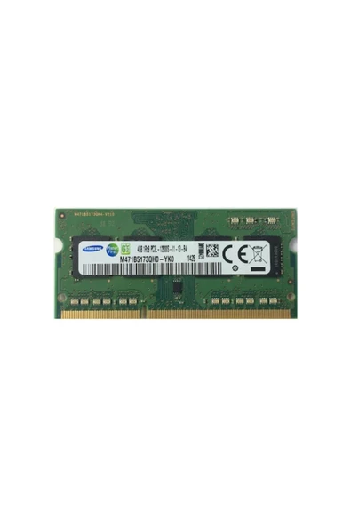 Samsung   M471b5173qh0-yk0 Pc3l 12800 4 Gb Ddr3 1600 Mhz Cl11 Notebook Ram Bellek ürün görseli 1