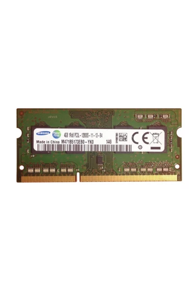 Samsung   4gb 1600mhz Ddr3 Cl11 Ram M471b5173db0-yk0 Notebook Ram Kutusuz Ürün ürün görseli 1