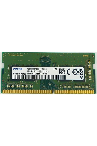 Samsung   8 Gb 3200 Mhz Ddr4 Notebook Ram M471a1k43eb1-cwe ürün görseli 1