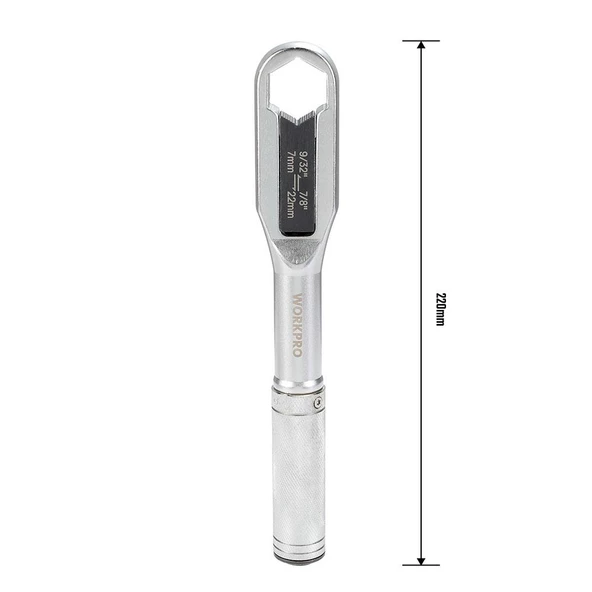 WORKPRO WP272015 7/22mm CR-V Üniversal Ayarlanabilir Anahtar - Resim 3