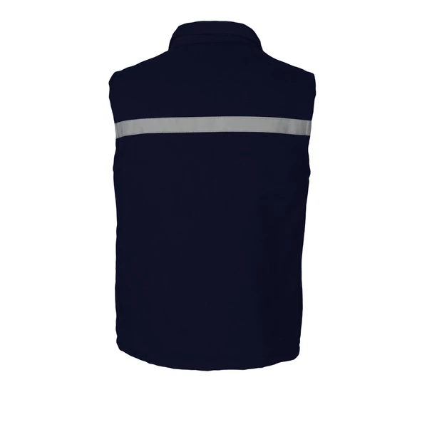7/7 Gabardin Kumaş Yelek - Resim 2