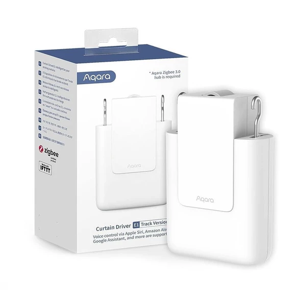 Aqara Akıllı Perde Sürücüsü TRACK E1 CM-M01-T (Apple Home Destekli) ürün görseli 1