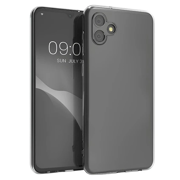 Samsung Galaxy A05 Premium Silikon Kılıf Şeffaf ürün görseli 1