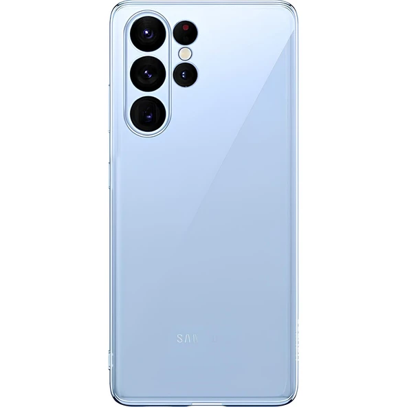 Samsung Galaxy S22 Ultra Premium Silikon Kılıf Şeffaf ürün görseli 1